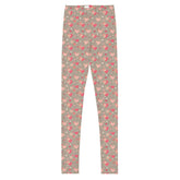 Love & Heart Youth Leggings – Perfect Valentine’s Day Gift for Girls