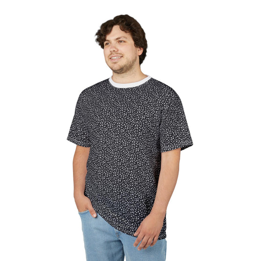 Stylish Men's Cut & Sew Tee, Casual Wear, Great for Everyday, Patterns, Trendy Fashion, Gift for Him