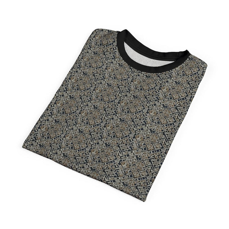 Elegant Patterned Unisex Tee - Stylish Everyday Wear, Casual T-Shirt, Unique Fashion Statement, Gift for Him/Her, Trendy Summer Top