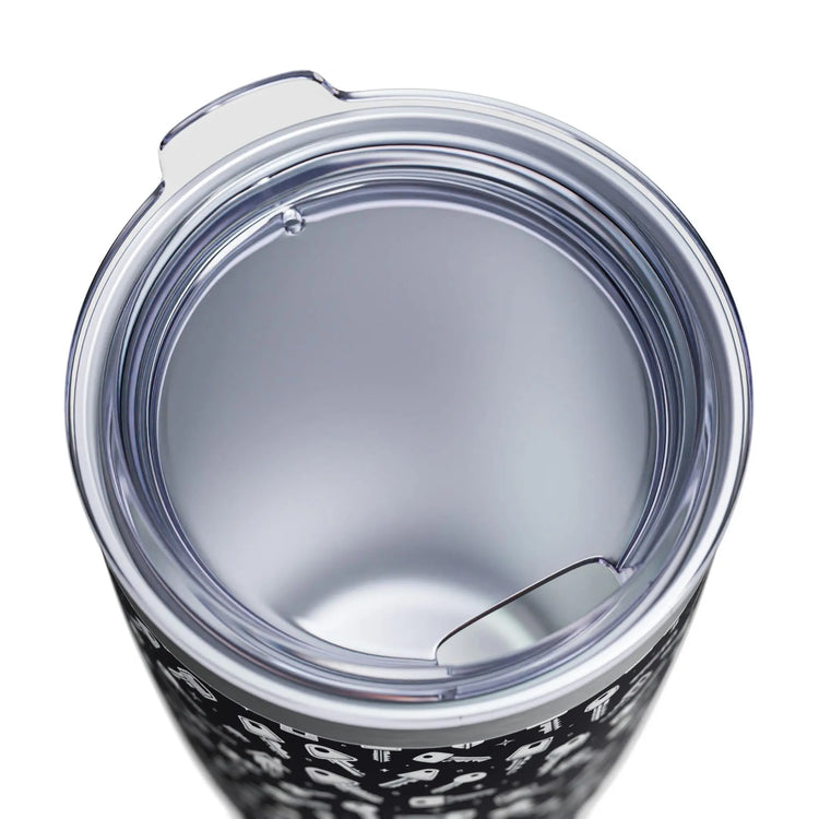 Seemless Keys Pattern Ringneck Tumbler - 20oz, Perfect Gift for Locksmith, Travel Mug, Concert Companion, Drinkware, Fun Design