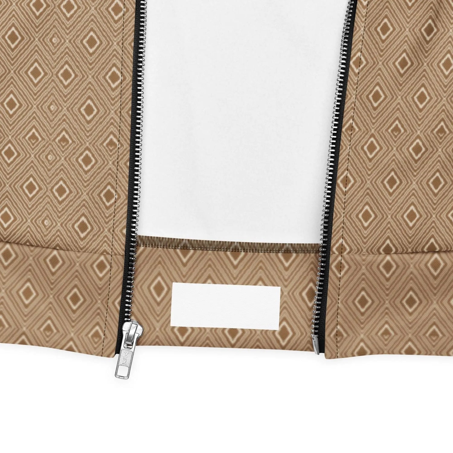 Geometric All-Over Pattern Men’s Bomber Jacket | Stylish Casual Outerwear | Trendy & Comfortable Fashion Jacket for Men