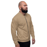 Geometric All-Over Pattern Men’s Bomber Jacket | Stylish Casual Outerwear | Trendy & Comfortable Fashion Jacket for Men