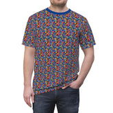 Vibrant Music-Themed Unisex Tee, Colorful Music Notes Shirt, Perfect for Musicians, Concerts, Festivals, Gifts for Music Lovers, Everyday