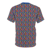 Vibrant Music-Themed Unisex Tee, Colorful Music Notes Shirt, Perfect for Musicians, Concerts, Festivals, Gifts for Music Lovers, Everyday