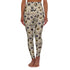Bohemian High Waisted Yoga Leggings, Floral Workout Pants, Fitness Leggings, Yoga Apparel, Activewear, Gift for Her