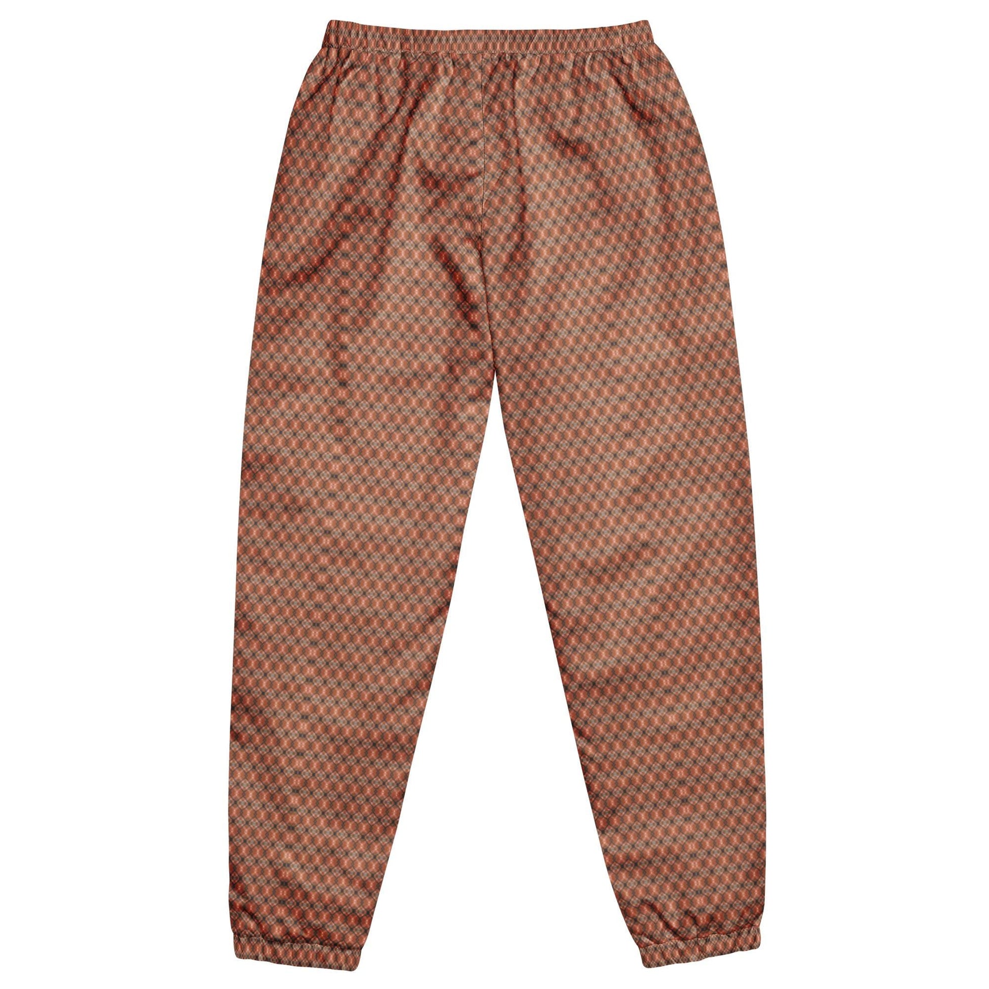 Men&#39;s Geometric Runway Design Track Pants | Stylish Casual Modern Joggers | Trendy Athletic Wear | Comfortable & Fashionable