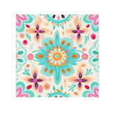 Vibrant Floral Face Towel, Bohemian Hand Towel, Bathroom Decor, Spa Gift, Beach Towel, Eco-friendly Washcloth