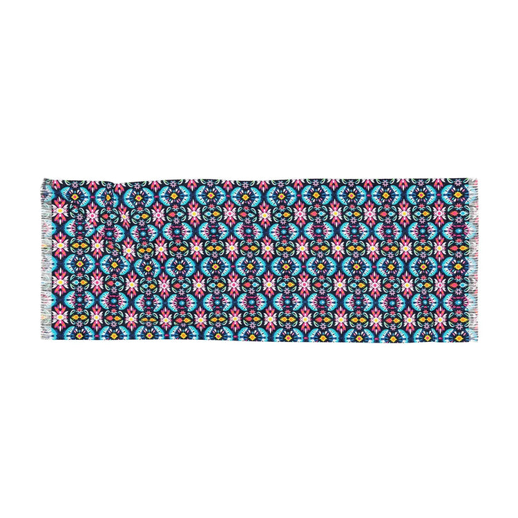 Colorful Lightweight Scarf - Vibrant Accessory, Fashion Statement, Boho Chic, Spring Summer Style, Gift for Her, Trendy Wrap