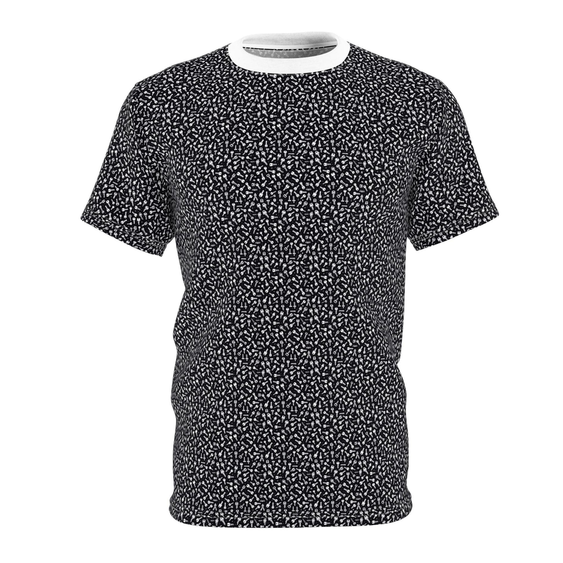 Stylish Men's Cut & Sew Tee, Casual Wear, Great for Everyday, Patterns, Trendy Fashion, Gift for Him