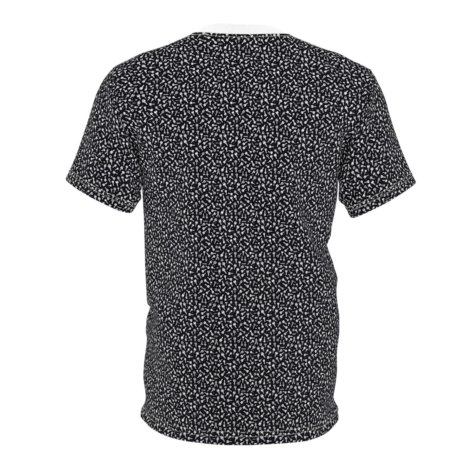 Stylish Men's Cut & Sew Tee, Casual Wear, Great for Everyday, Patterns, Trendy Fashion, Gift for Him