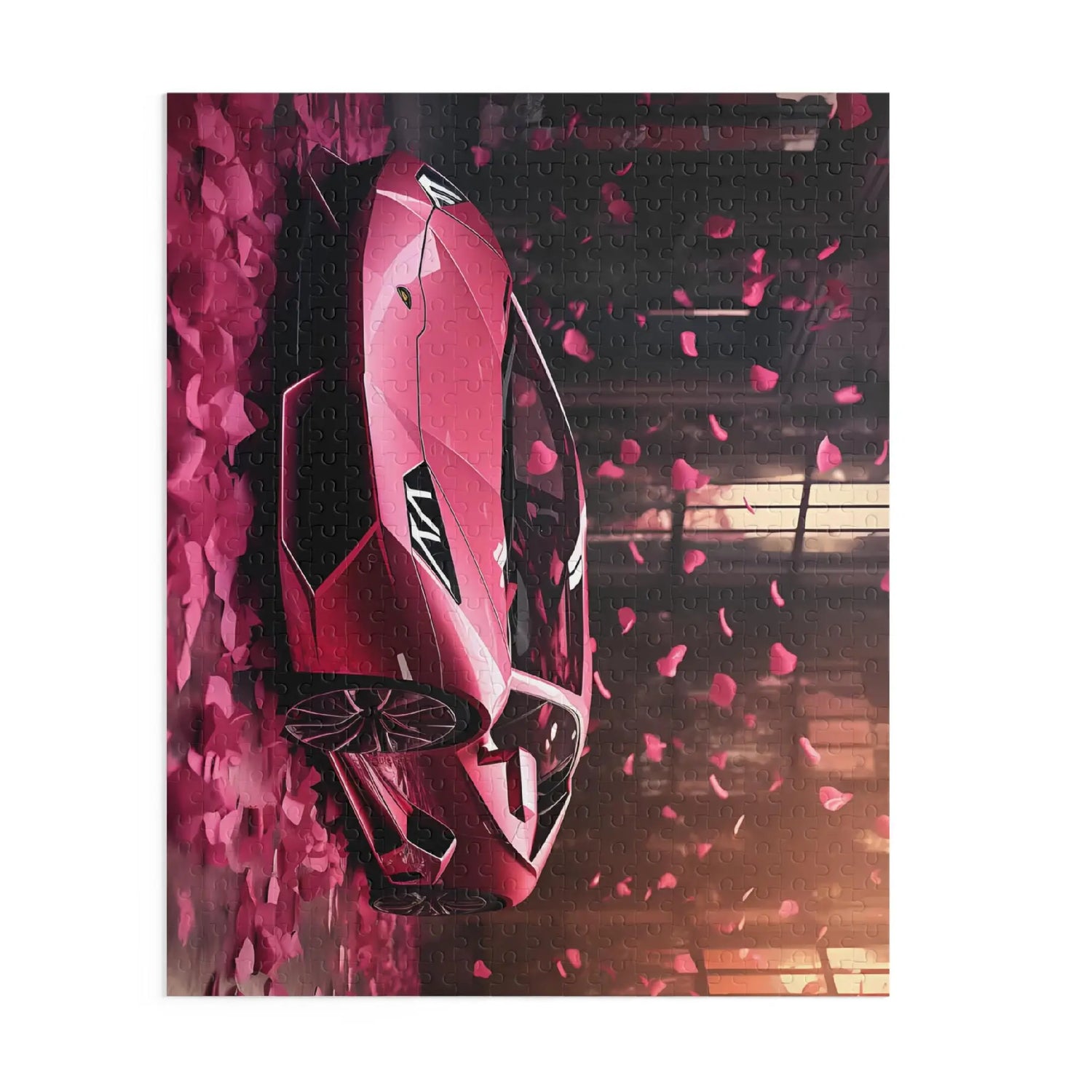 Luxury Sports Car Puzzle - Perfect Gift for Car Lovers, Romantic Date Night Activity, Home Decor, Family Game Night, and Birthday Surprise