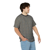 Elegant Patterned Unisex Tee - Stylish Everyday Wear, Casual T-Shirt, Unique Fashion Statement, Gift for Him/Her, Trendy Summer Top