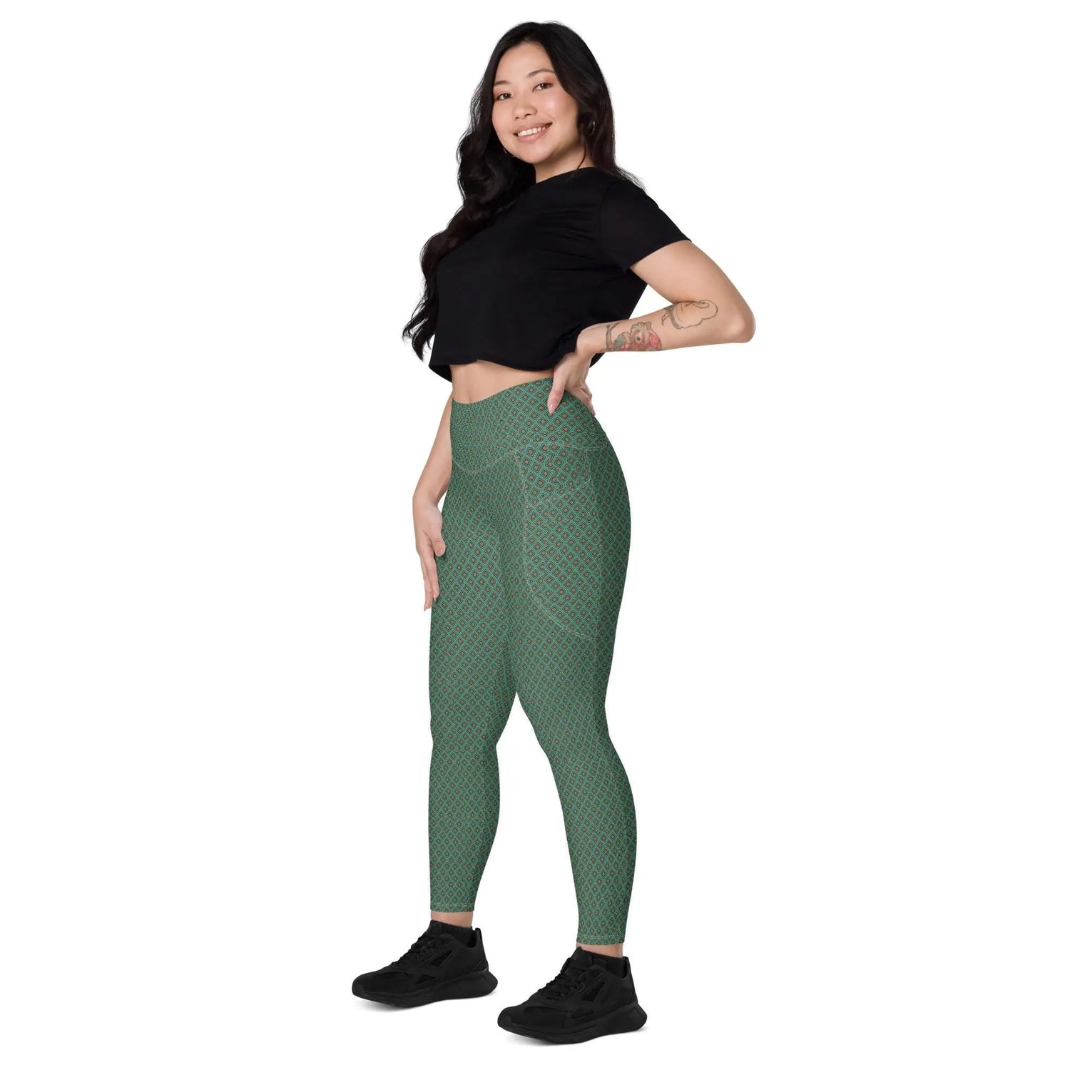 Geometric All-Over Pattern Women&