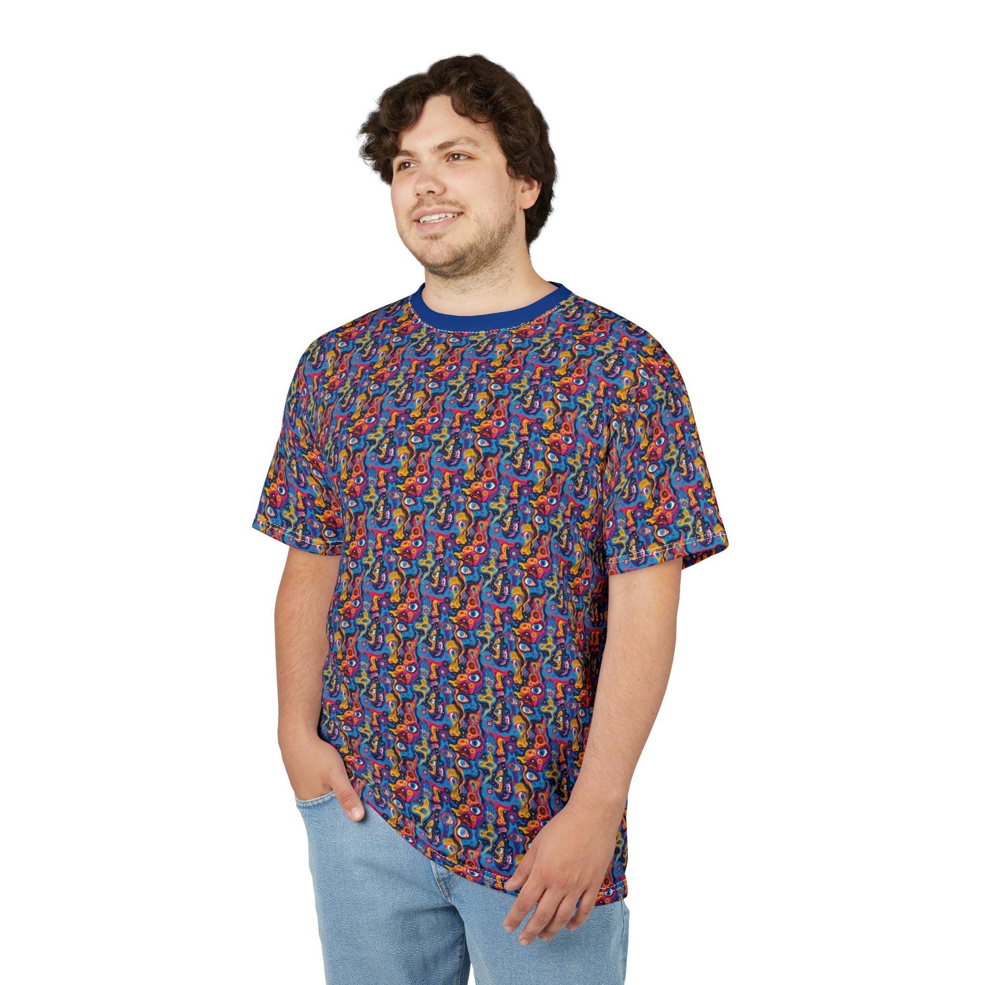Vibrant Music-Themed Unisex Tee, Colorful Music Notes Shirt, Perfect for Musicians, Concerts, Festivals, Gifts for Music Lovers, Everyday