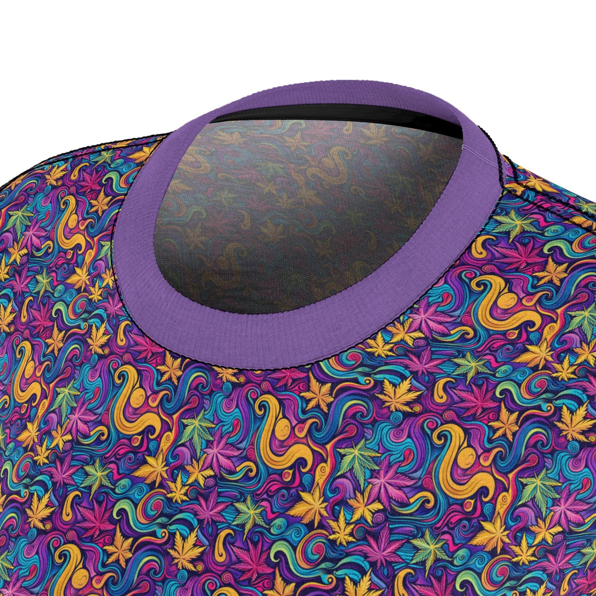 Vibrant Floral Women's Tee - Colorful Patterned Top for Casual Outings, Summer Fashion, Gift for Her, Comfortable Wear, Unique Style