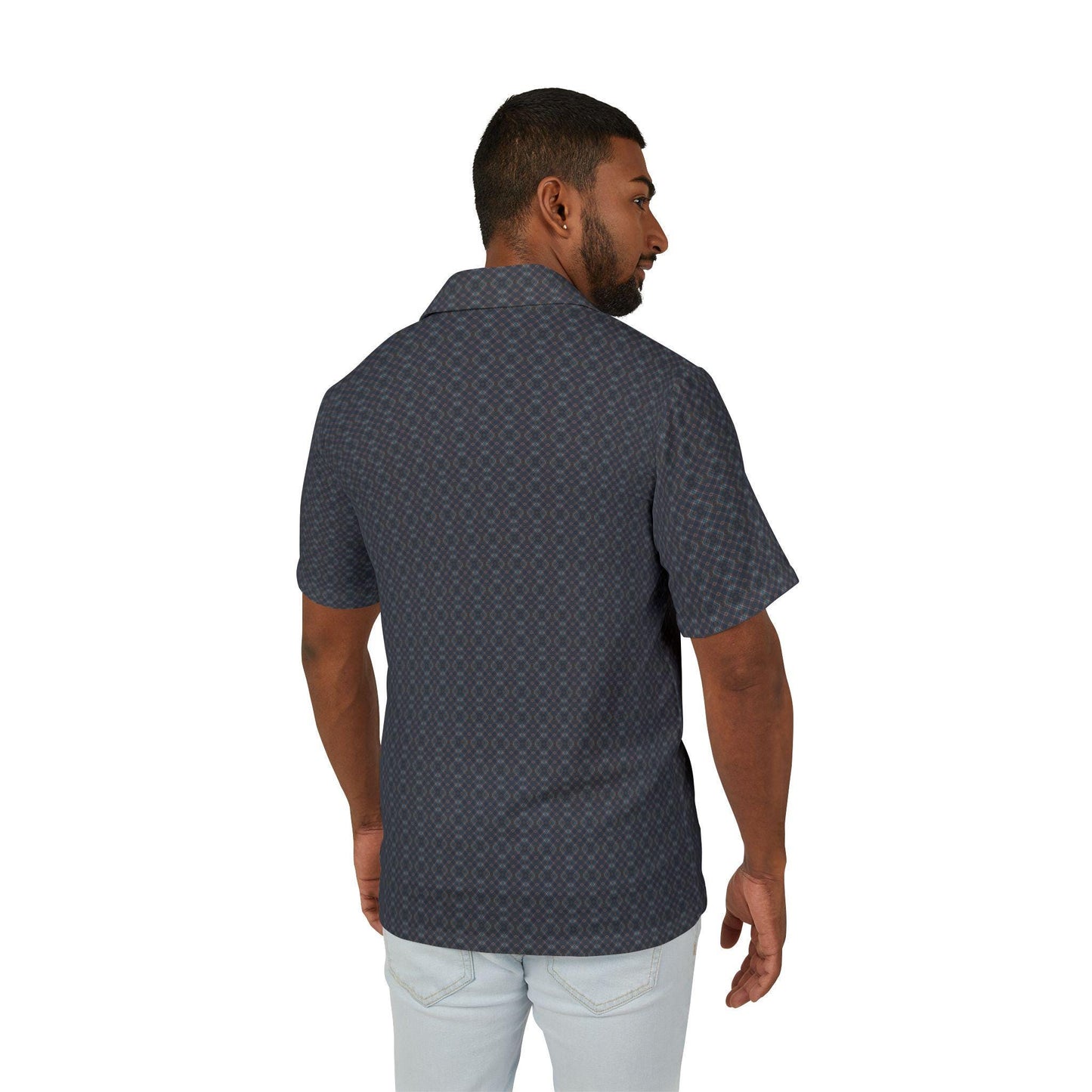 Men's Hawaiian Camp Shirt - Relaxed Vacation Vibe, Perfect for Summer Holidays, Beachwear, Travel, Casual Outings, Parties