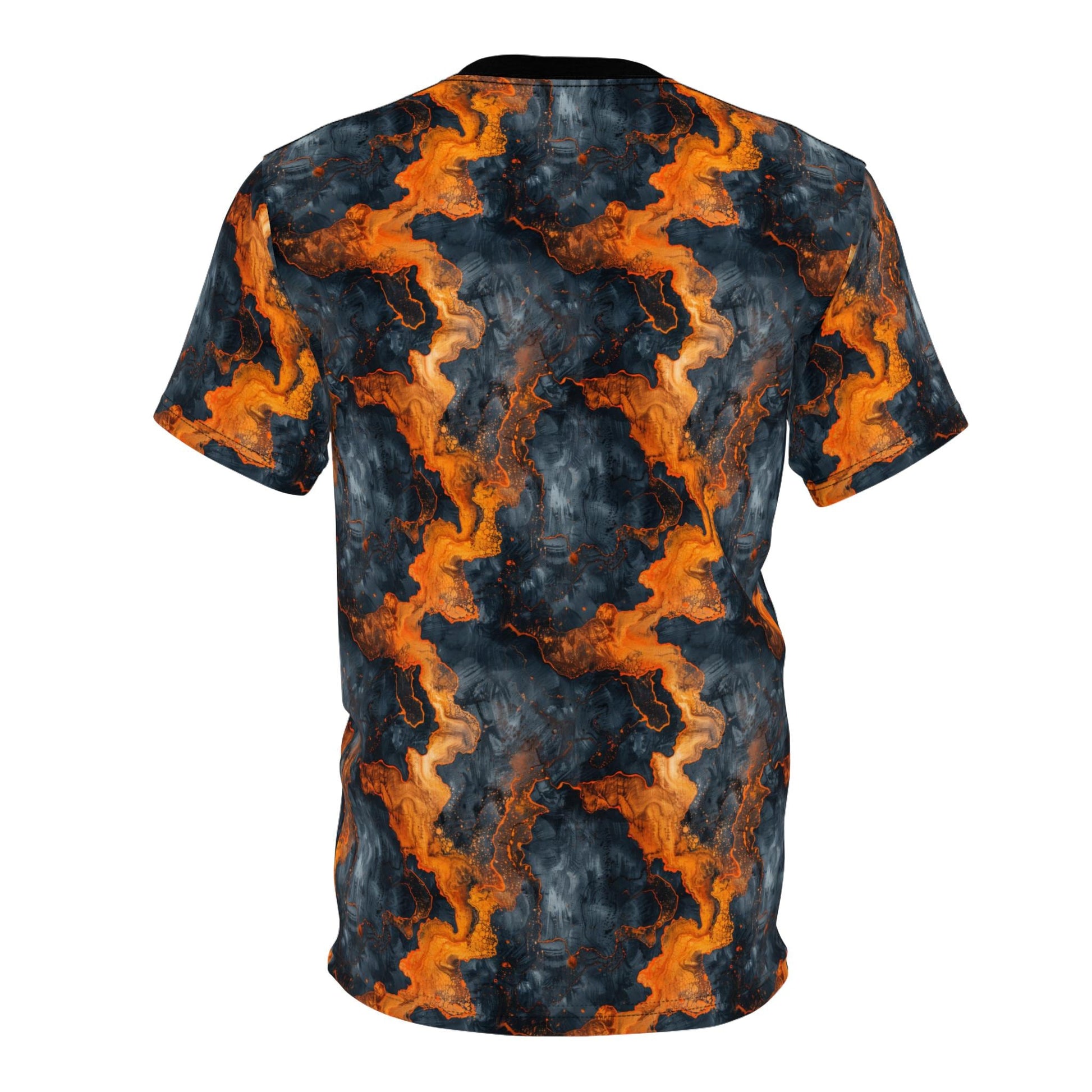 Vibrant Abstract Men's Cut & Sew Tee, Unique Graphic T-Shirt for Art Lovers, Gift for Creative Minds, Festival Wear, Summer Fashion