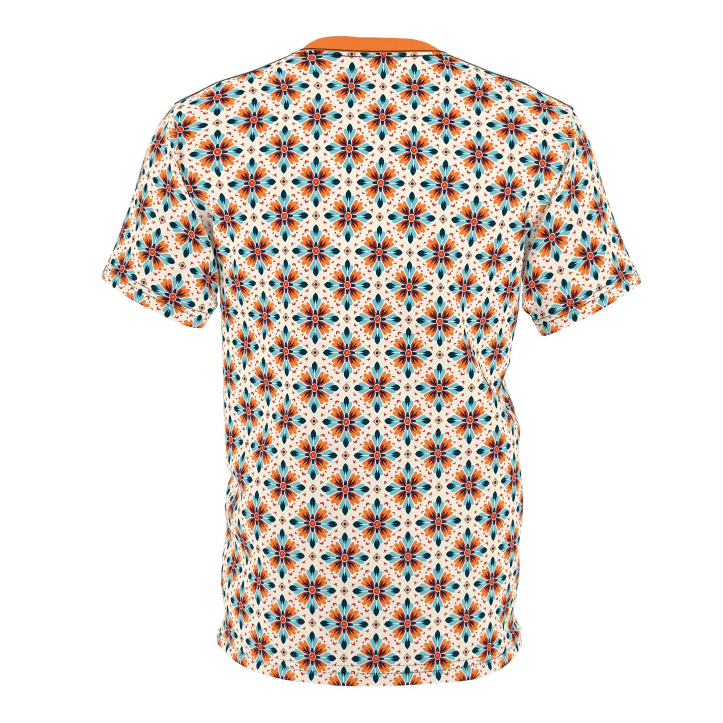 Colorful Men's Cut & Sew Tee - Boho Vibe Shirt for Casual Outings, Unique Gift for Birthdays, Summer Festivals