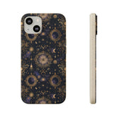 Celestial Biodegradable Phone Cases | Eco-Friendly, Astrology Design, Sustainable Gift, Nature Lovers, Zodiac Decor, Unique Cases