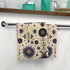 Celestial Face Towel - Spa Day, Bathroom Decor, Astrology Gift, Starry Night Aesthetic, Cosmic Design
