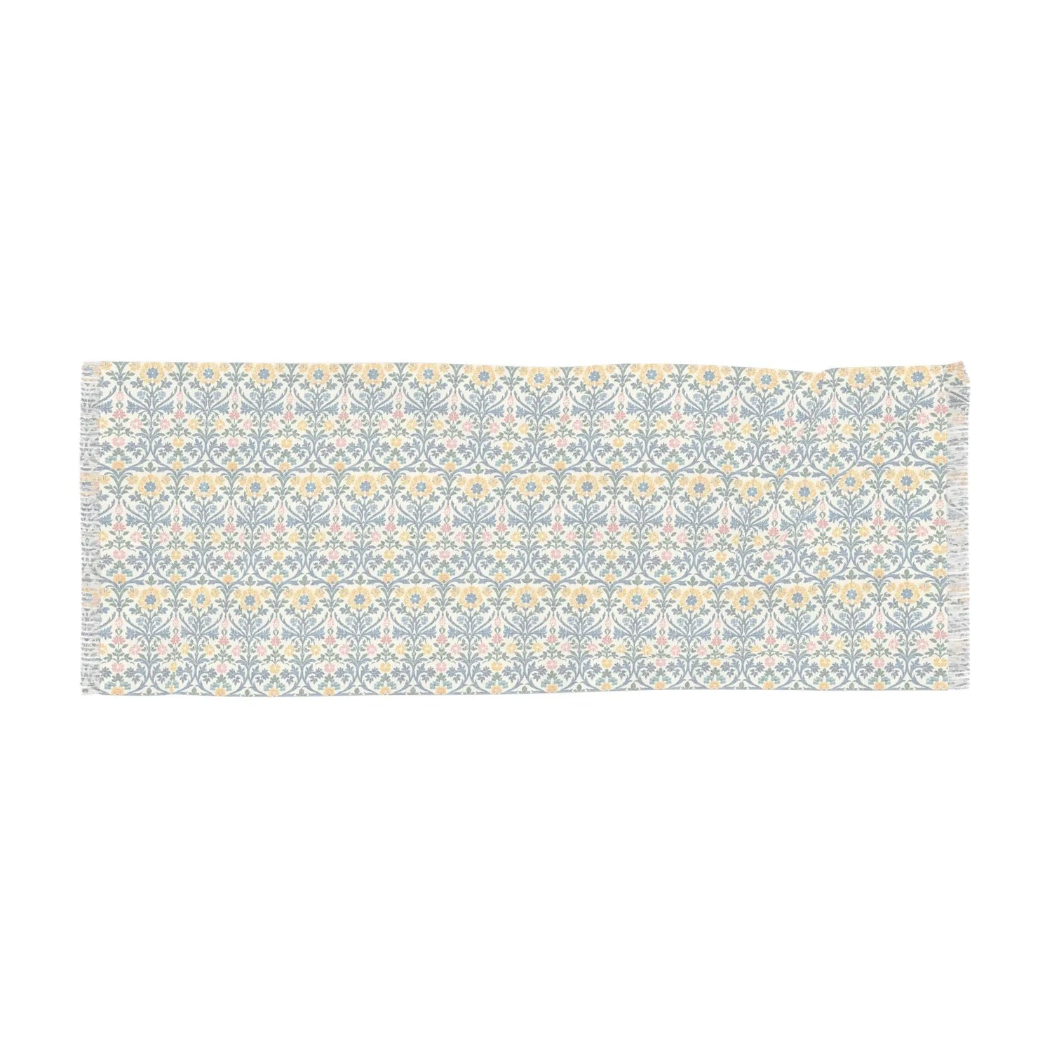Floral Lightweight Scarf, Boho Style Wrap, Spring Fashion Accessory, Lightweight Shawl for Women, Gift for Her, Summer Scarf