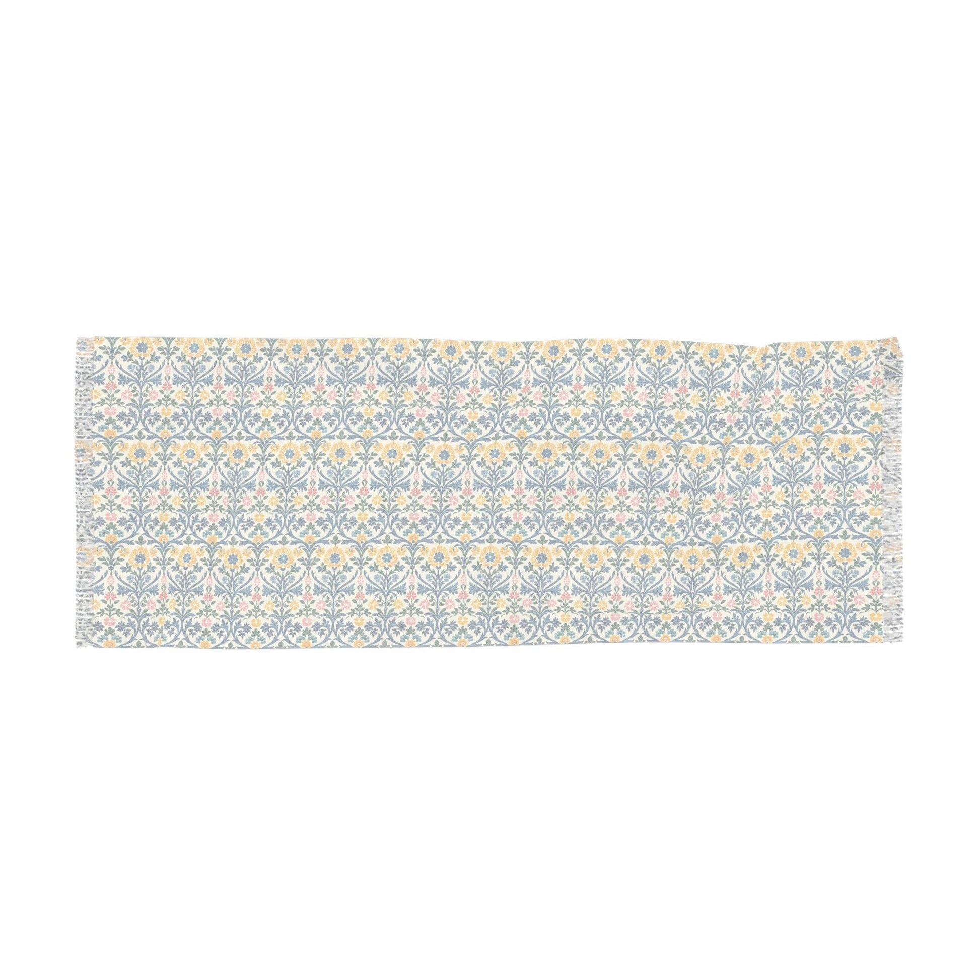 Floral Lightweight Scarf, Boho Style Wrap, Spring Fashion Accessory, Lightweight Shawl for Women, Gift for Her, Summer Scarf