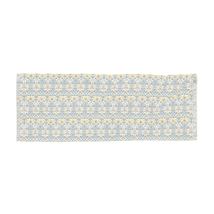 Floral Lightweight Scarf, Boho Style Wrap, Spring Fashion Accessory, Lightweight Shawl for Women, Gift for Her, Summer Scarf