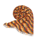 Colorful Lightweight Scarf for Summer, Bohemian Style Scarf, Fashion Accessory, Perfect Gift for Her, Lightweight Wrap