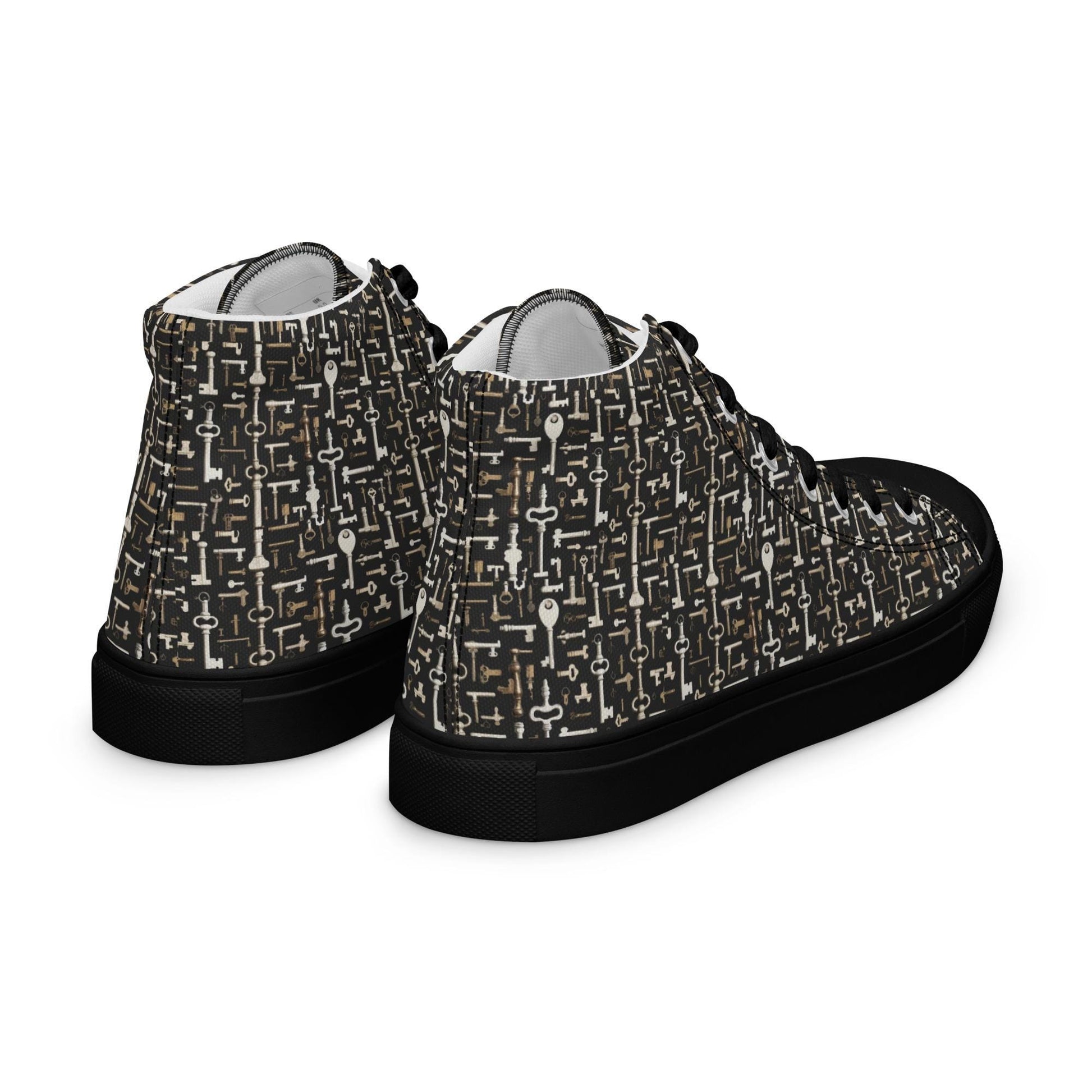 Geometrical Men&#39;s High-Top Fashion Shoes | Trendy Urban Streetwear Sneakers | Bold & Unique Design | Limited Edition
