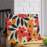 Floral Glass Cutting Board | Bright Kitchen Decor, Unique Gift for Weddings, Housewarming, Mothers Day, Foodie Kitchen