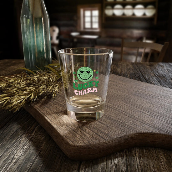 Lucky Charm Shot Glass - Fun Party Glass, St. Patrick&