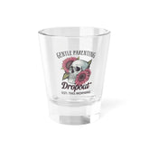 Gentle Parenting Dropout Shot Glass | Fun Gift for New Parents, Unique Barware, Home Decor, Party Favor, Baby Shower