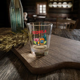 Tequila Shot Glass - Cheaper than Therapy, Funny Gift for Party, Birthday, Barware, Bachelorette, Humor Drinking Glass