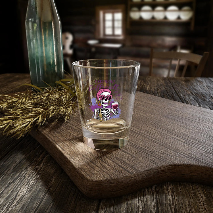 Sassy Skeleton Shot Glass, Fun Cocktail Accessory, Perfect for Parties, Halloween, Birthdays, Celebrations, Gift Idea