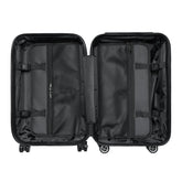 Suitcase, Florall all over print pattern fall autumn design stylish sturdy designer look and feel shell three size travel luggage