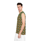Vibrant Mesh Basketball Jersey, Sports Team Apparel, Summer Activities, Unique Gift for Athletes, Casual Style, Gym Wear