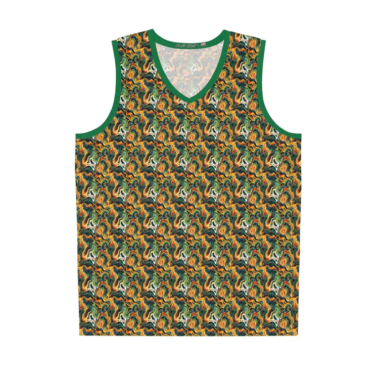Vibrant Mesh Basketball Jersey, Sports Team Apparel, Summer Activities, Unique Gift for Athletes, Casual Style, Gym Wear