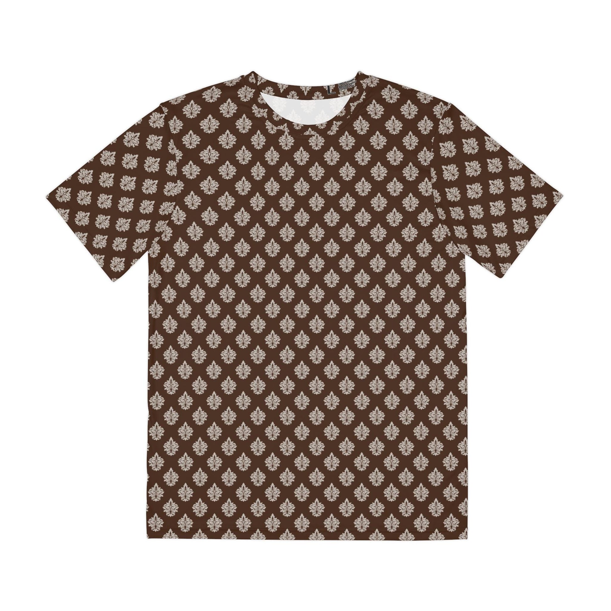Bohemian Style Men's Polyester Tee, Casual Summer Shirt, Vintage Fashion Top, Perfect for Festivals, Travel & Everyday Wear