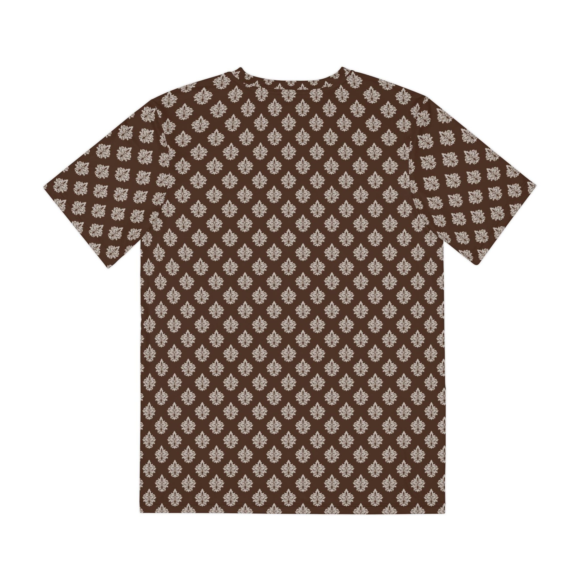 Bohemian Style Men's Polyester Tee, Casual Summer Shirt, Vintage Fashion Top, Perfect for Festivals, Travel & Everyday Wear