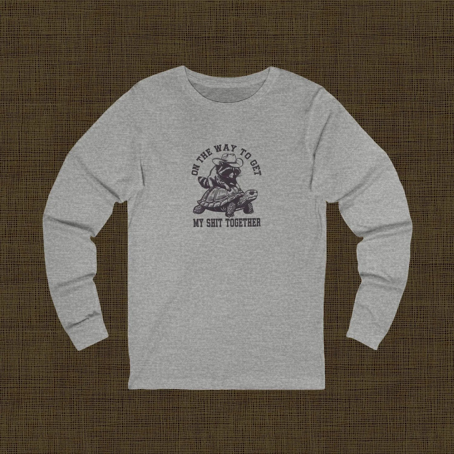 Humorous Long Sleeve Tee for Casual Days | Perfect Gift for Friends, Birthday, Everyday Wear, Relaxation, Motivation