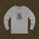 Humorous Long Sleeve Tee for Casual Days | Perfect Gift for Friends, Birthday, Everyday Wear, Relaxation, Motivation