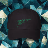 Lucky Dandelion Classic Dad Cap, Casual Hat for Outdoors, Perfect Gift for Dads, Trendy Everyday Wear, Refreshing Summer Accessory