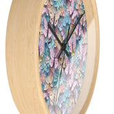 Butterfly Wall Clock, Designer Home Decor, 3D Butterfly Pattern Clock, Great Home Gift, Wall Art Decor, DIY Home Decor