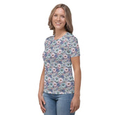 Pretty Spring Floral Pattern Women&