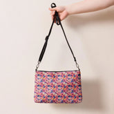 Bright Floral Seamless Pattern Crossbody Bag | Stylish Casual Fashion Bag | Lightweight & Hands-Free | Perfect for Everyday Use