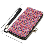 Oil Painting Sublimation Floral pattern Clutch Wallet for Women, Casual Daily Wear Designer Pocket Book, Gift for Her