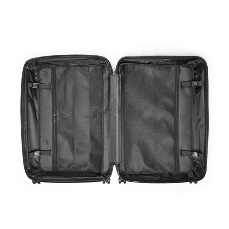 Celstial Pattern Suitcase, Travel Luggage, Carry-On Bag, Stylish Travel Accessory, Unique Gift for Travelers