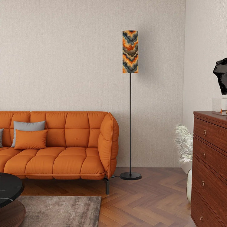 Floor Lamp Modern Standing Lamp (Made in USA), Designer Fashion Bedroom Living Hallway Light, Home Decor