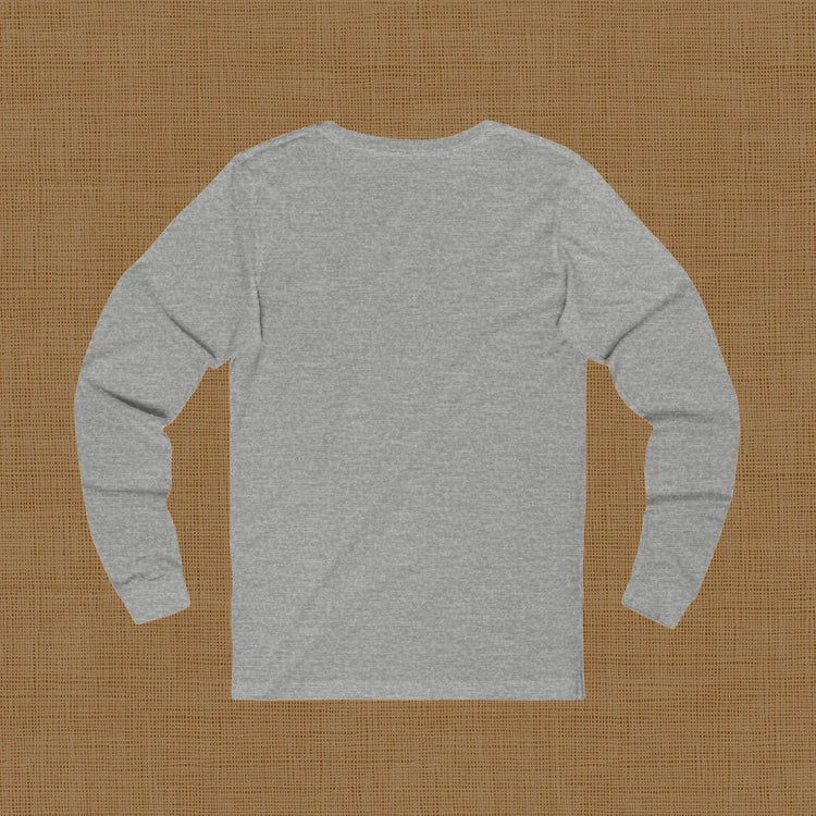Humorous Long Sleeve Tee for Casual Days | Perfect Gift for Friends, Birthday, Everyday Wear, Relaxation, Motivation