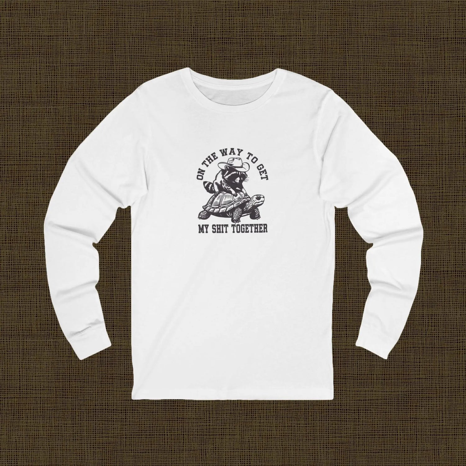 Humorous Long Sleeve Tee for Casual Days | Perfect Gift for Friends, Birthday, Everyday Wear, Relaxation, Motivation
